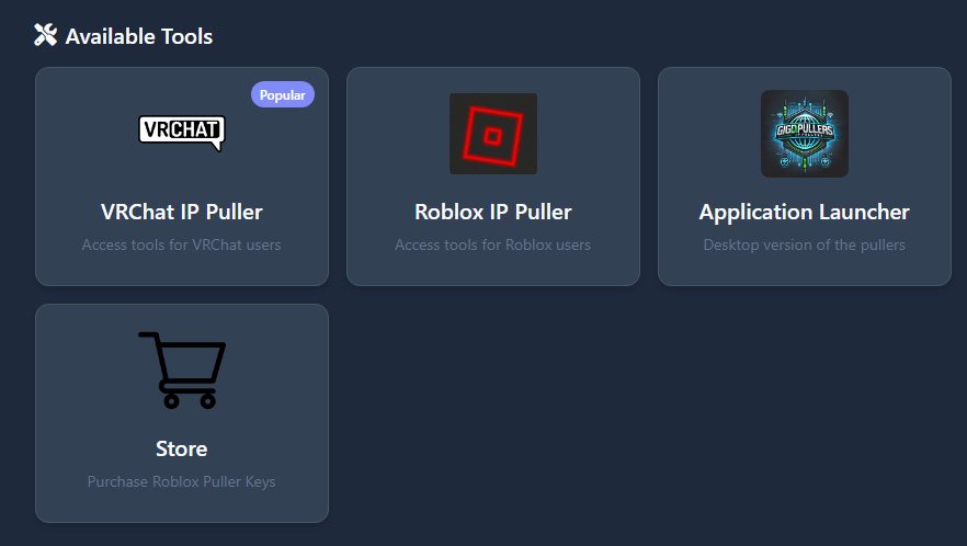 GigdiPullers Dashboard Preview